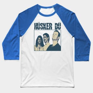 Husker Du Art Baseball T-Shirt